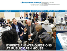 Tablet Screenshot of chromiumcleanup.com